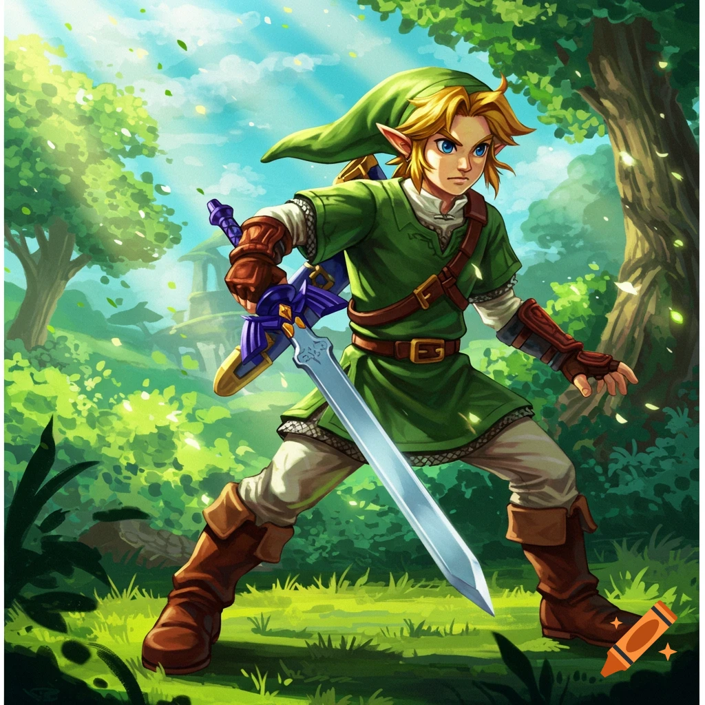 Artwork for Link, Hero of Time